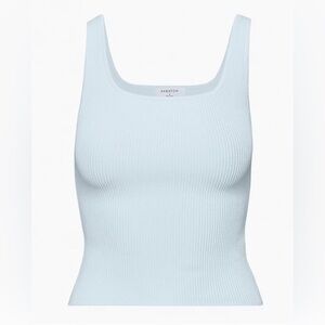 NWOT - Babaton sculpt knit tank in color “Glimmer”